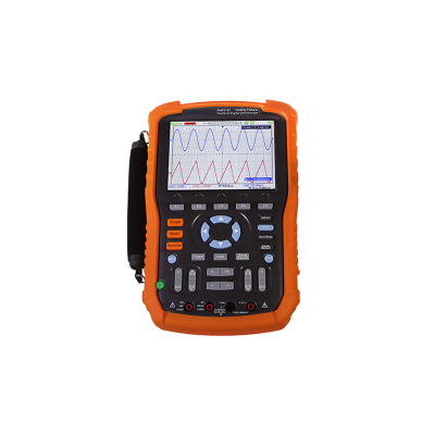 100 MHz 1 GSa/S 2 channels Portable Isolated Handheld Oscilloscope, Measure 32 parameters