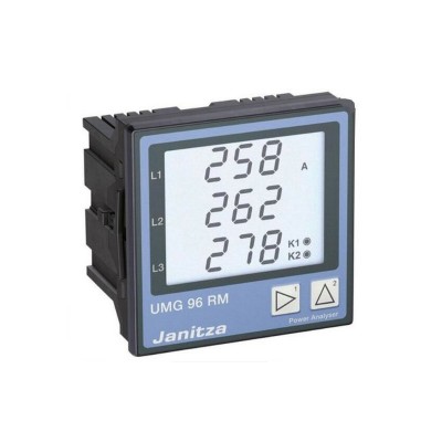 CSE Janitza UMG 96RM 480VAC 3 phase Multifunction Power Analyser & meter RS485