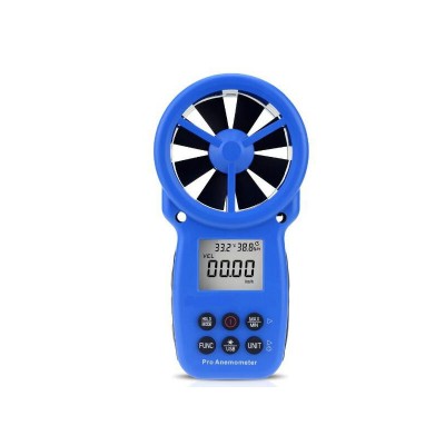 0.3~40m/s Handheld Digital Anemometer, Portable Air Flow Tester USB Interface