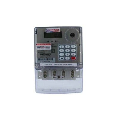 Recharger RHEX1 240V 80A 50Hz LCD display Single Phase Prepaid Electricity Meter