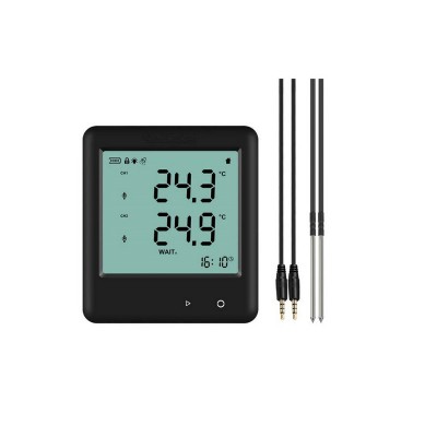 industrial External Probe Ultra Low Temperature & Humidity Data Logger With Bluetooth