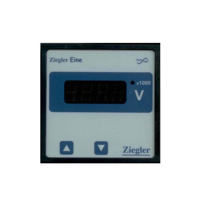 ziegler DPM ZIS Eine 300V 5A 3P3W 3P4W three phase Digital Programmable Panel Voltmeter