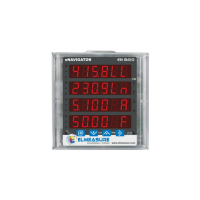 elmeasure EN8410 300V 50Hz 5A three-phase LCD Digital Multifunction energy Meter with RS485